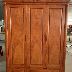 TỦ QUẦN ÁO 3 CÁNH GỖ HƯƠNG ĐÁ